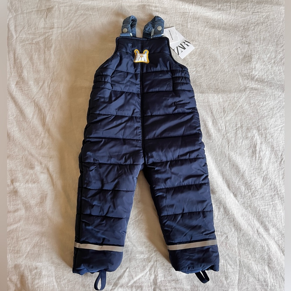 Zara kids padded overalls